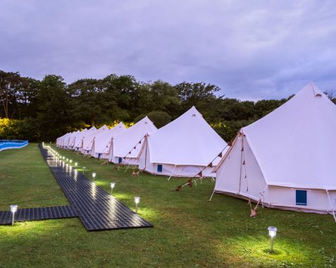 Front-Row Glamping Experience at the Metzeler TT Village 2026